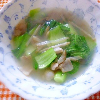 ごぼうの中華スープ